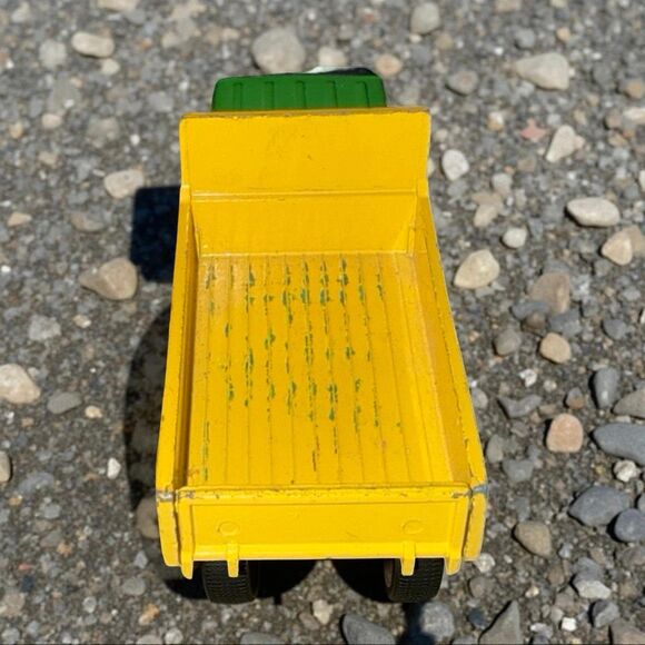 Vintage 1976 Tonka Mites Cargo Truck Japan Green & Yellow Diecast Truck 4” A34 - Picture 5 of 7